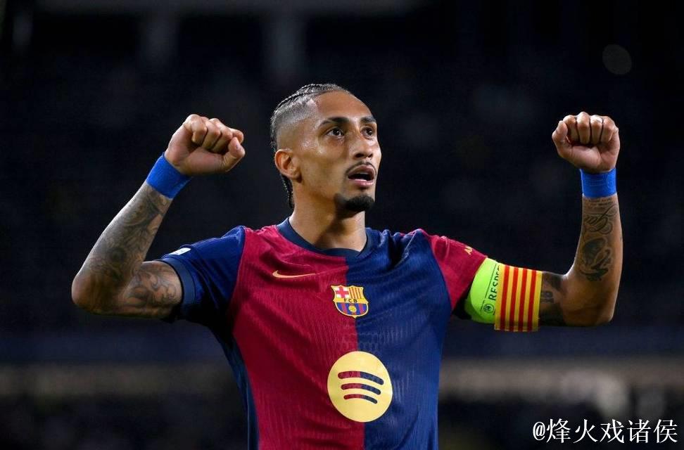 拉菲尼亚梅开二度，巴萨主场力克奥萨苏纳